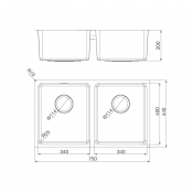 Chậu rửa bát Malloca MS 6075 Image 1