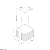 Máy hút mùi Malloca CUBE F-181 Image 1