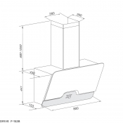 Máy hút mùi Malloca DRIVE F-152B Image 1