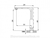 Vòi rửa chén bát MALLOCA K298C Image 1