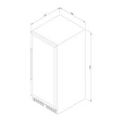 Tủ bảo quản rượu vang âm tủ/ độc lập Malloca MWC-180BG Image 1