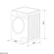 Máy giặt sấy kết hợp MALLOCA MWD-FC100 Image 1