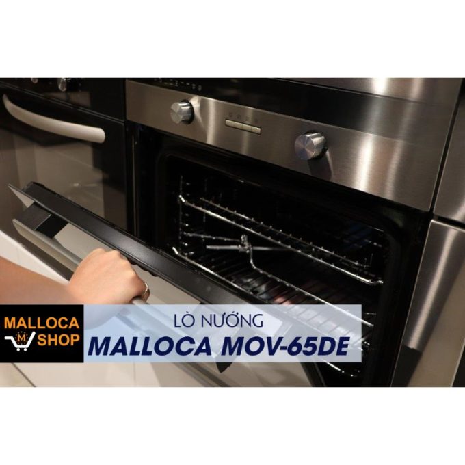 Lò nướng âm tủ Malloca MOV-65DE 4 MOV-65DE - tay cầm chắc chắn