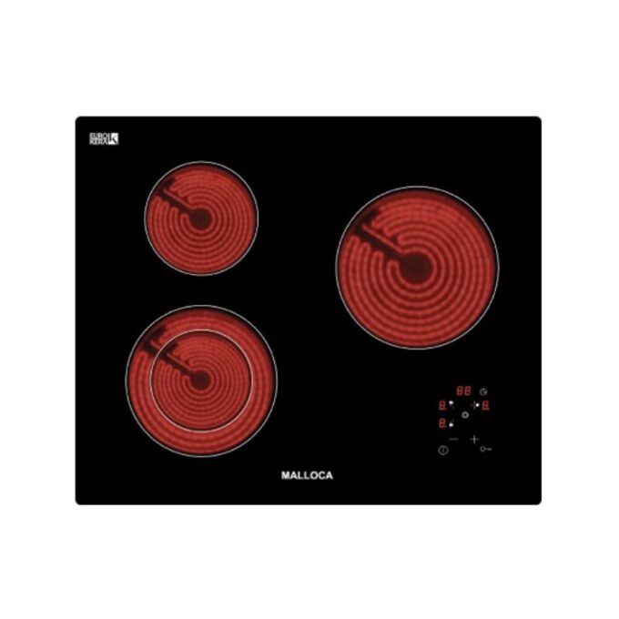 Bếp hồng ngoại 3 vùng nấu Malloca MH 03R
