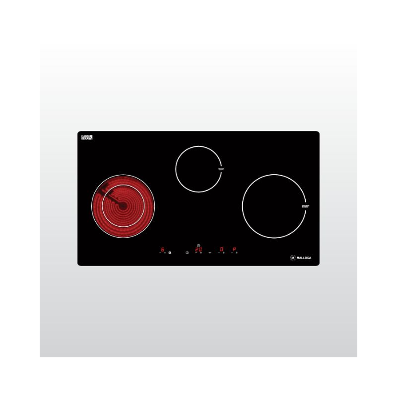 Bếp từ kết hợp hồng ngoại Malloca MH 03IRB Bếp từ kết hợp hồng ngoại Malloca MH 03IRB