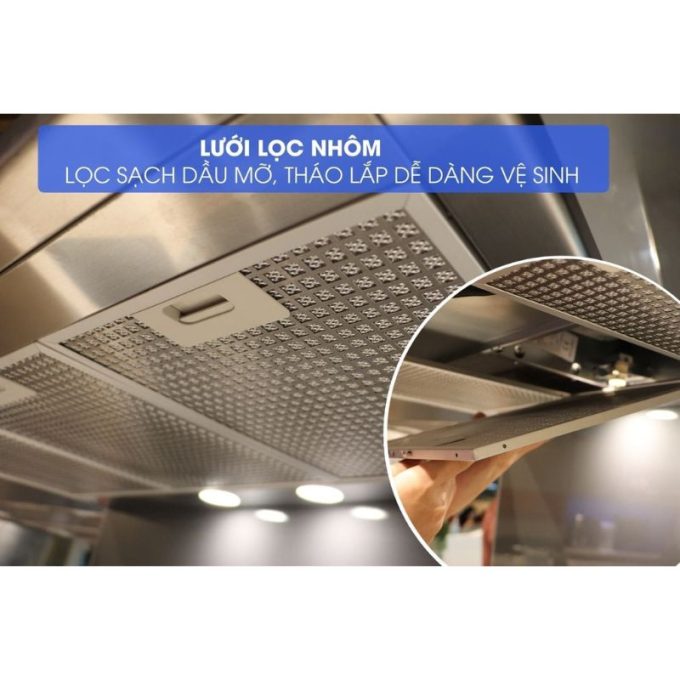 THETA K1520 lưới lọc nhôm hút sạch dầu mỡ