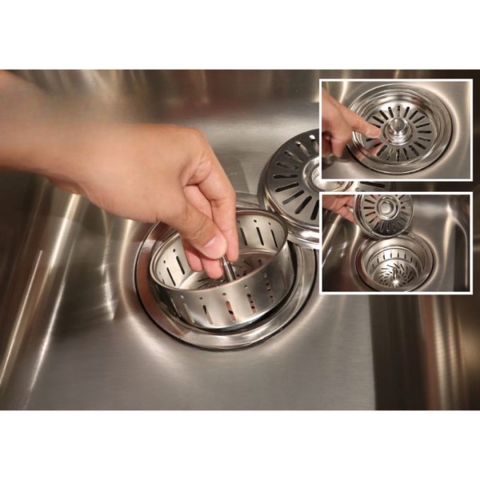 MS 1025L New rổ lọc rác bằng inox