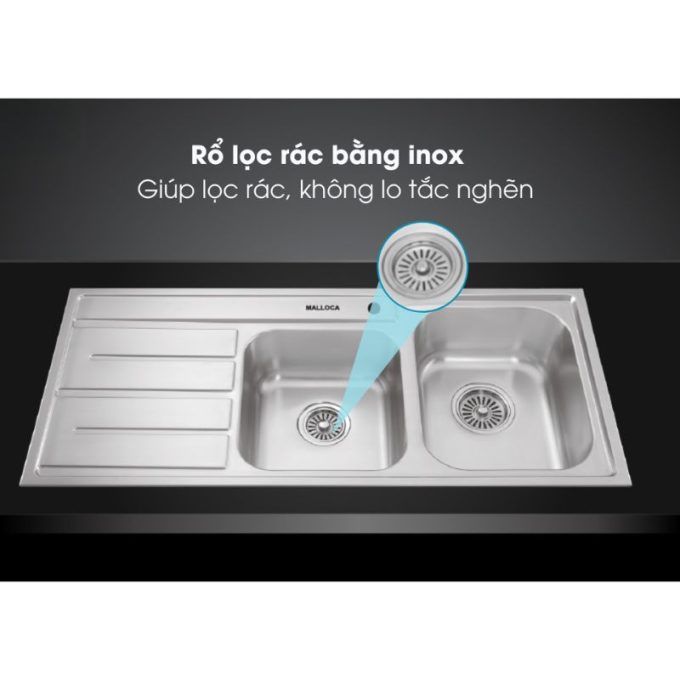 MS 1027L New bộ lọc rác bằng inox