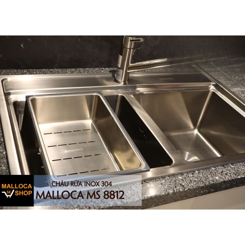 MS 8812 rổ inox đi kèm MS 8812 rổ inox đi kèm