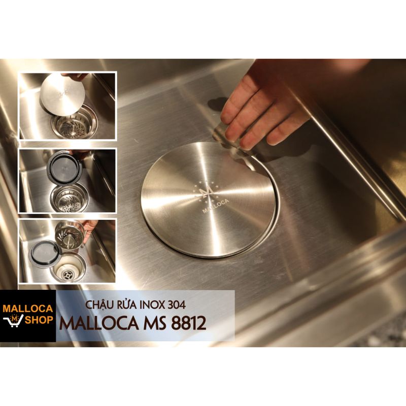 MS 8812 rổ lọc rác inox MS 8812 rổ lọc rác inox