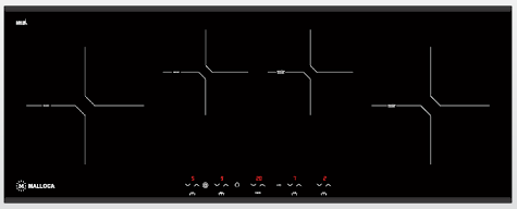 Bếp từ kết hợp hồng ngoại Malloca MH-04IR S Bếp từ kết hợp hồng ngoại Malloca MH-04IR S