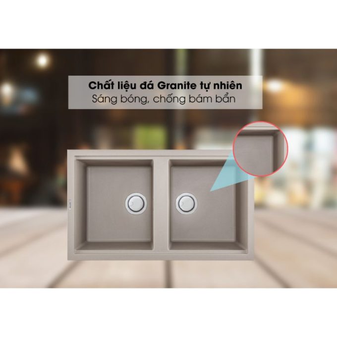 Tortora G-45043 chất liệu đá chống bám bẩn
