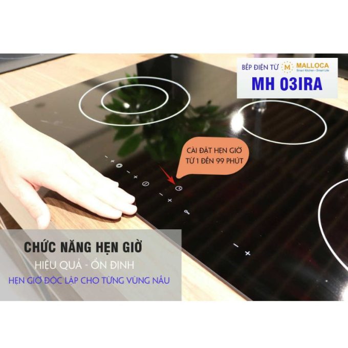 MH-03IRA chức năng hẹn giờ tiện lợi