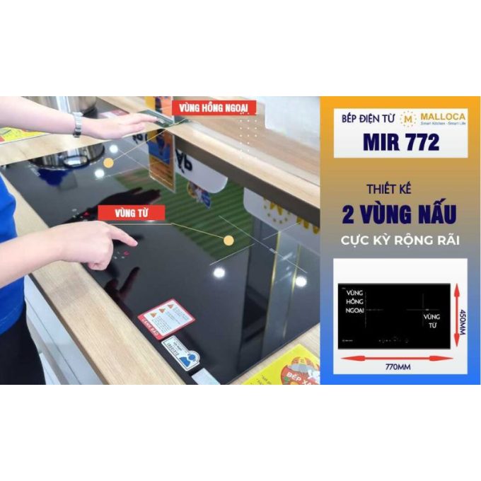 MIR 772 2 vùng nấu tối ưu
