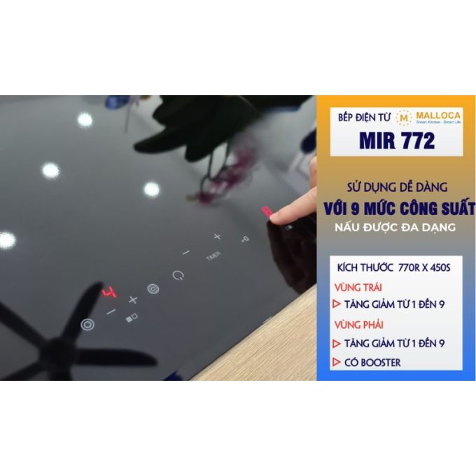 MIR 772 9 mức công suất tối ưu