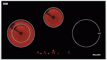Bếp từ kết hợp hồng ngoại Malloca MH-03IRA