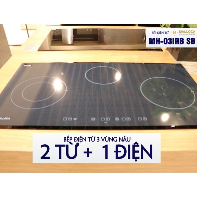 MH-03IRB SB 3 vùng nấu rộng rãi