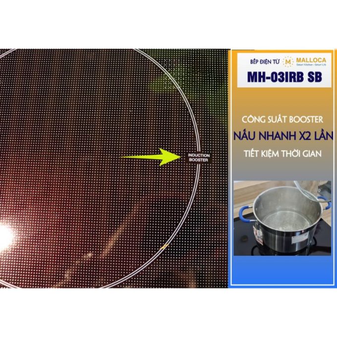 MH-03IRB SB booster nấu nhanh hơn