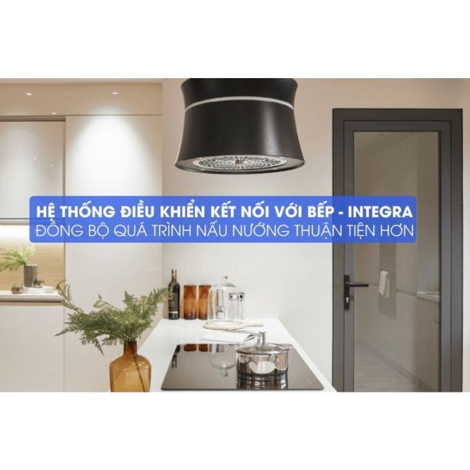 Sophie K-500B hệ thống điều khiển kết nối với bếp