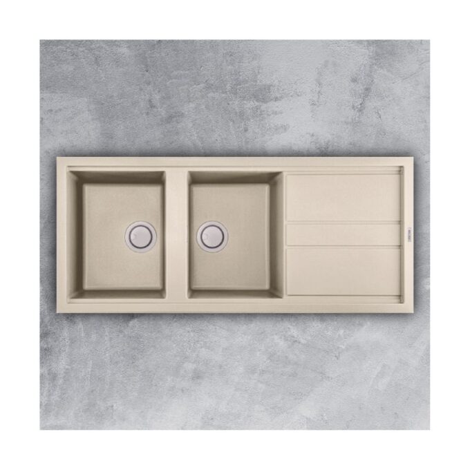 Chậu rửa bát Malloca BIANCO K-50062