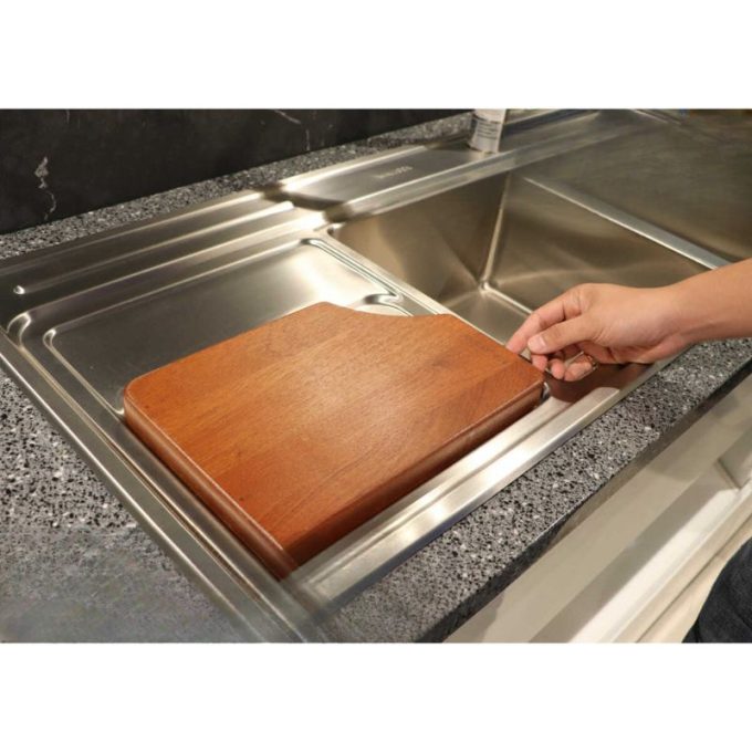 MS 8816 N bàn chờ kèm thớt gỗ