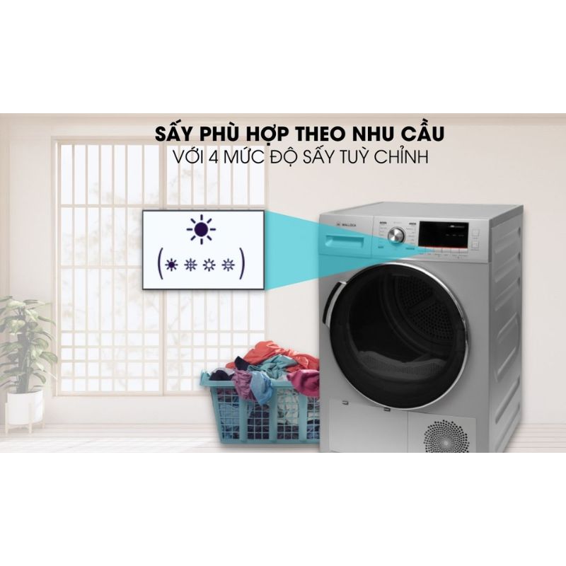 MTD-010SIL Chế độ điều chỉnh 4 mức độ sấy MTD-010SIL Chế độ điều chỉnh 4 mức độ sấy