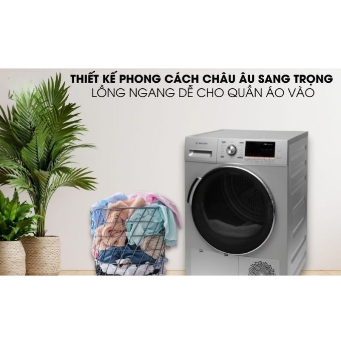 Máy sấy quần áo Malloca MTD-010SIL 4 MTD-010SIL Thiết kế hiện đại, sang trọng