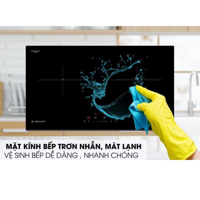 MH-732 IRN Bề mặt bếp Malloca trơn nhẵn lau chùi nhanh chóng