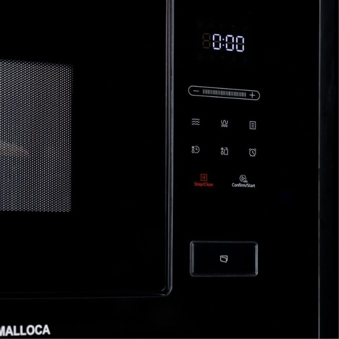 Bảng điều khiển lò vi sóng âm tủ Malloca MW-925BF