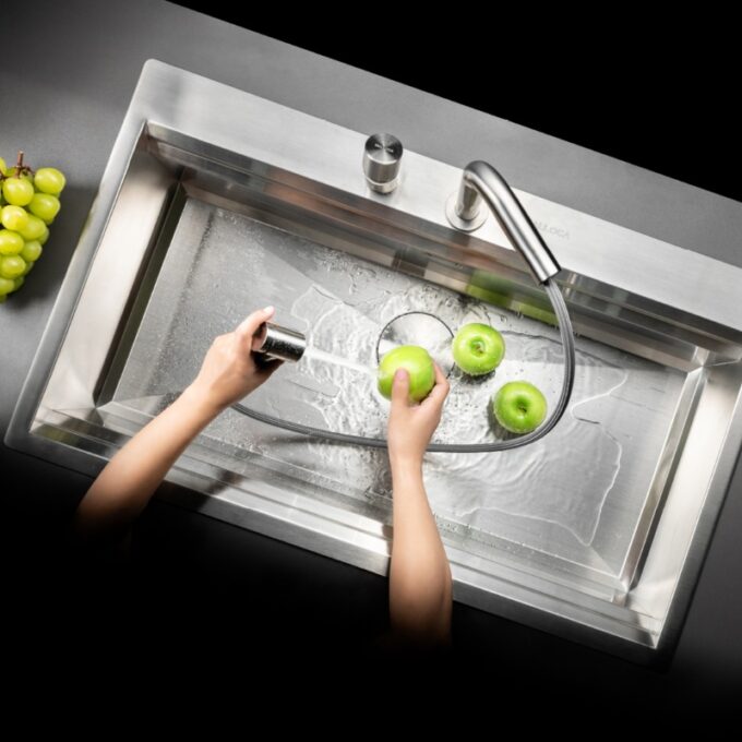 hinh anh voi rua chen luxsteel k068 po 4