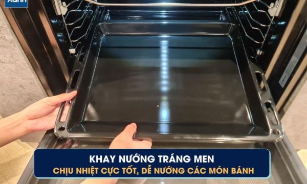Lò nướng âm tủ Malloca MOV 65DA ( Kính đen ) 15 MOV 65DA kinh den khay hung mo tien loi
