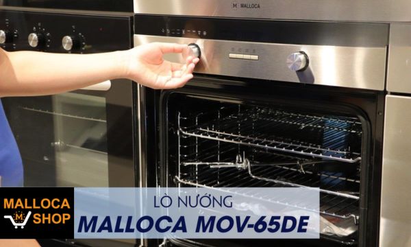 Lò nướng âm tủ Malloca MOV-65DE 12 MOV-65DE - núm xoay điều chỉnh chính xác