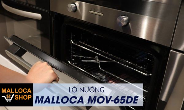 Lò nướng âm tủ Malloca MOV-65DE 10 MOV-65DE - tay cầm chắc chắn
