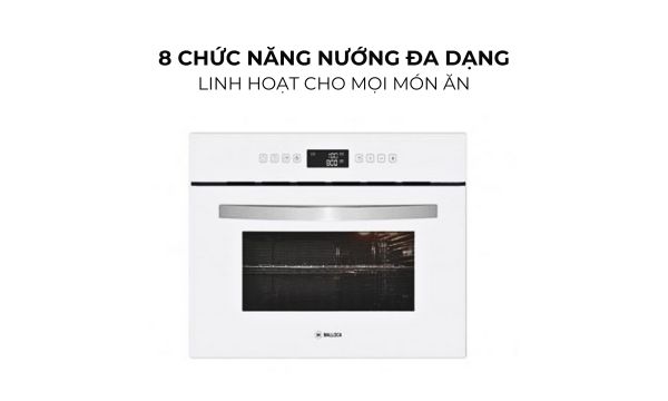 MOV35-IX03 kính trắng - Đa dạng chức năng nướng
