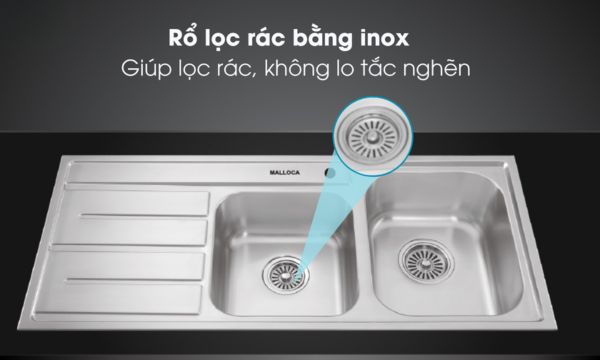 MS 1025R New bộ lọc rác bằng inox