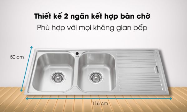 MS 1025R New thiết kế 2 ngăn kèm bàn chờ