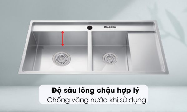 MS 6305 độ sâu lòng lý tưởng