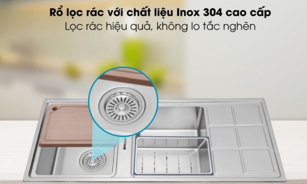 MS 8815R bộ lọc rác tiện lợi