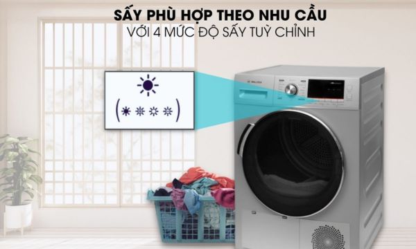 Máy sấy quần áo Malloca MTD-010SIL 11 MTD-010SIL Chế độ điều chỉnh 4 mức độ sấy