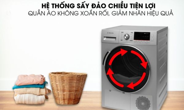 Máy sấy quần áo Malloca MTD-010SIL 10 MTD-010SIL Hệ thống sấy đảo chiều
