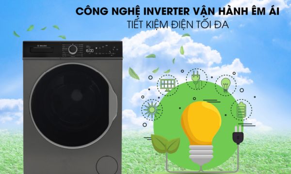 MWM-T1510BL Công nghệ Inveter vận hành êm ái