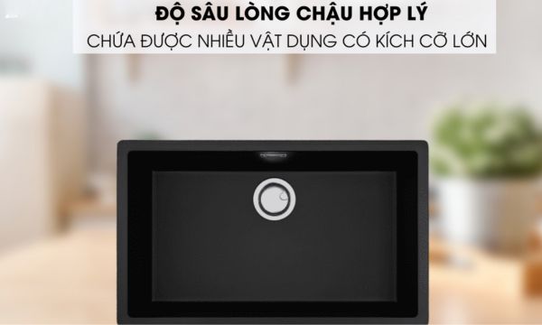 ZEN K-13040 Độ sâu lòng chậu lý tưởng chống văng nước