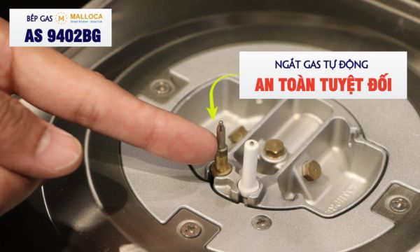 AS 9402BG chế độ ngắt gas tự động