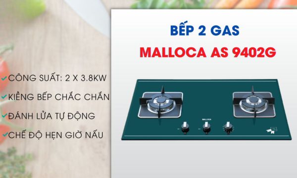 AS9402G bếp gas 2 vùng nấu