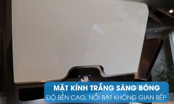 DRIVE F-152W mặt kính trắng sáng bóng