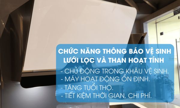 DRIVE F-152W thông báo vệ sinh lưới lọc