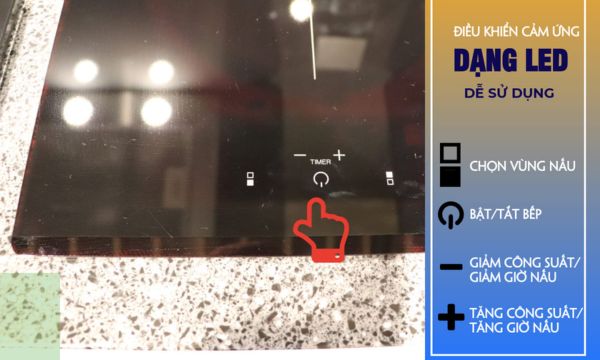 MDI 302 điều khiển cảm ứng dễ dàng