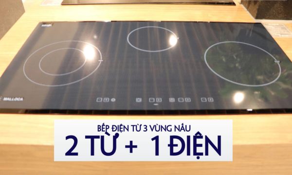 MH-03IRB SB 3 vùng nấu rộng rãi