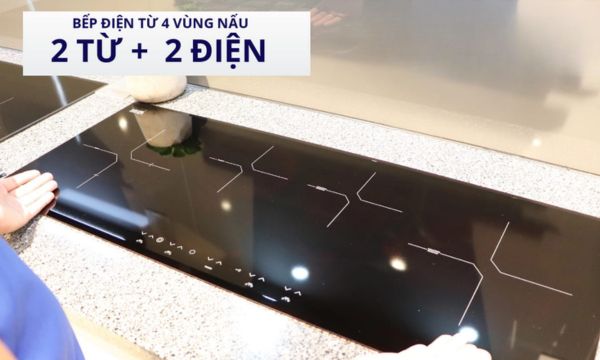MH-04IR S bếp điện kết hợp bếp từ