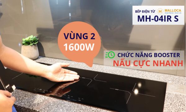 MH-04IR S vùng nấu 2